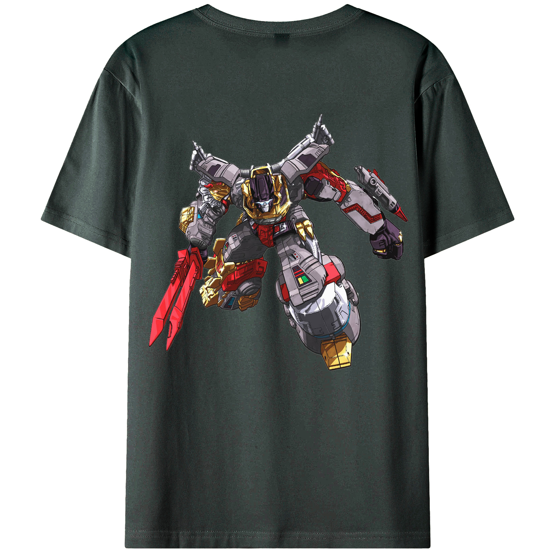 （画像用）  綿100％ メンズ半袖Tシャツ（バックプリント） 通気性
